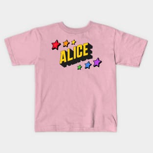 Alice - Personalized Style Kids T-Shirt